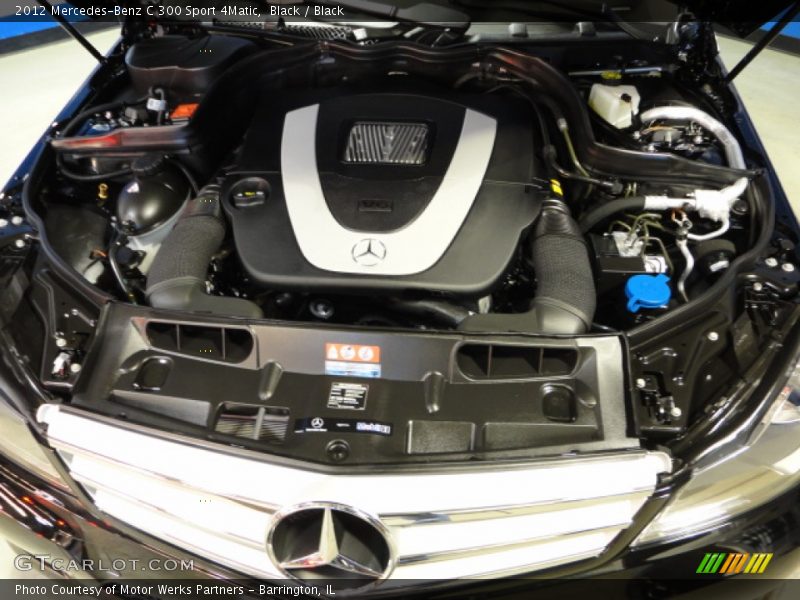 Black / Black 2012 Mercedes-Benz C 300 Sport 4Matic
