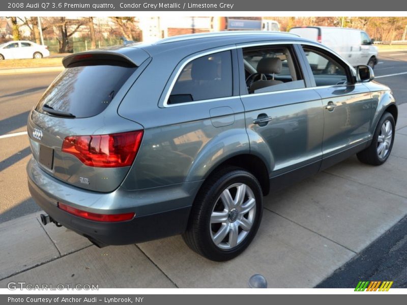 Condor Grey Metallic / Limestone Grey 2008 Audi Q7 3.6 Premium quattro