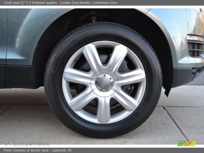 Condor Grey Metallic / Limestone Grey 2008 Audi Q7 3.6 Premium quattro