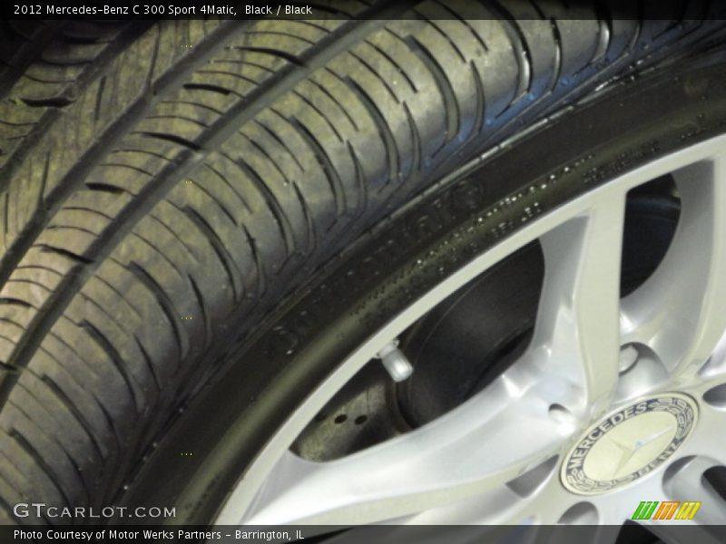 Black / Black 2012 Mercedes-Benz C 300 Sport 4Matic
