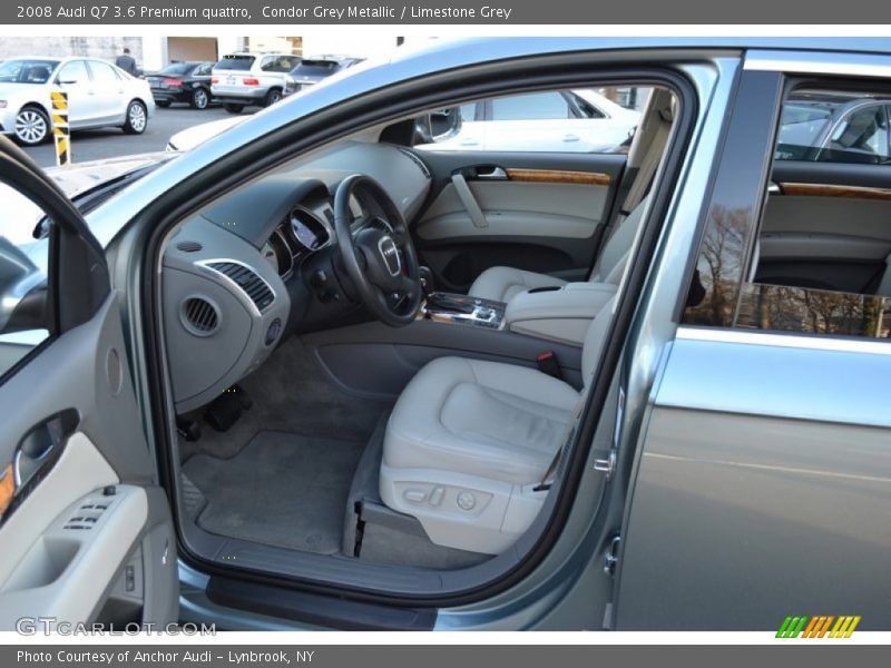 Condor Grey Metallic / Limestone Grey 2008 Audi Q7 3.6 Premium quattro