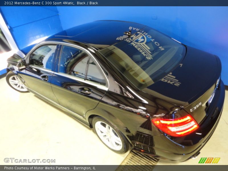Black / Black 2012 Mercedes-Benz C 300 Sport 4Matic