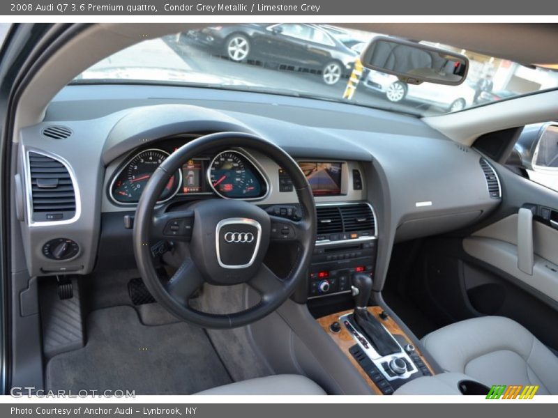 Condor Grey Metallic / Limestone Grey 2008 Audi Q7 3.6 Premium quattro