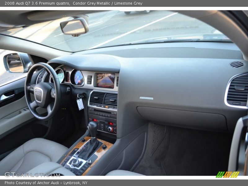Condor Grey Metallic / Limestone Grey 2008 Audi Q7 3.6 Premium quattro