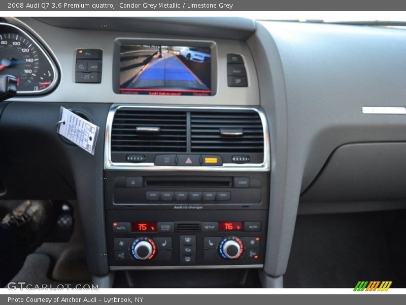Condor Grey Metallic / Limestone Grey 2008 Audi Q7 3.6 Premium quattro