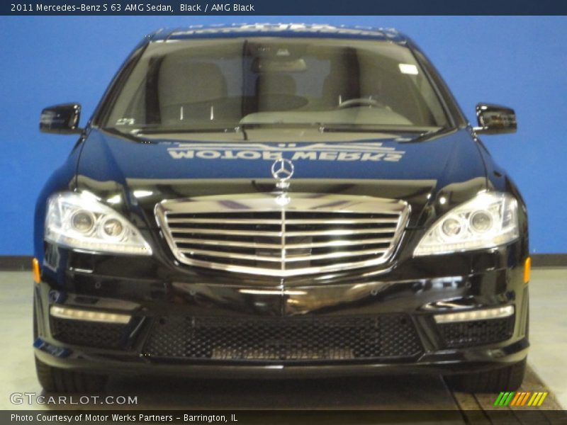 Black / AMG Black 2011 Mercedes-Benz S 63 AMG Sedan