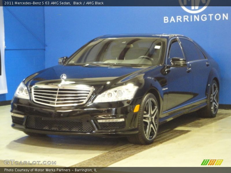 Black / AMG Black 2011 Mercedes-Benz S 63 AMG Sedan