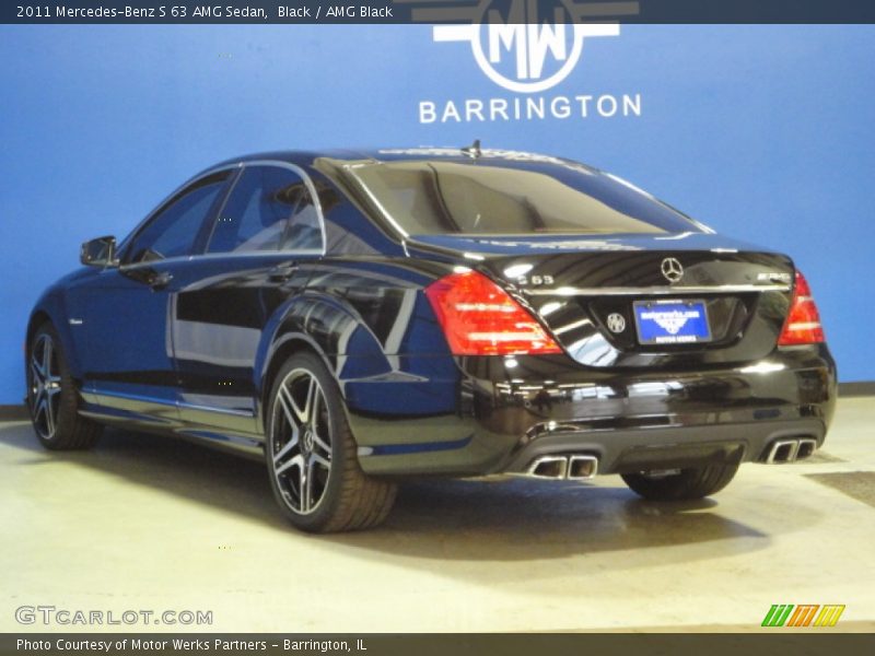 Black / AMG Black 2011 Mercedes-Benz S 63 AMG Sedan