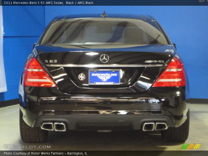 Black / AMG Black 2011 Mercedes-Benz S 63 AMG Sedan