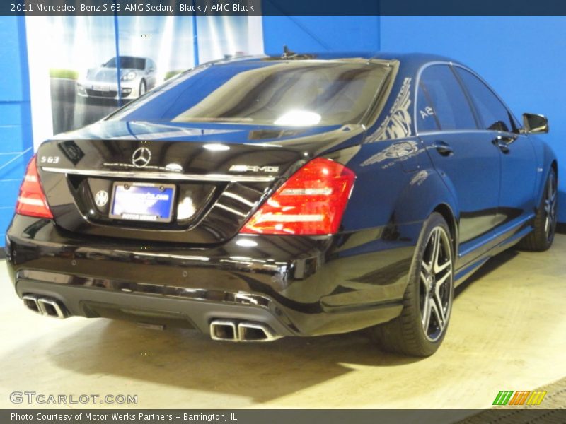 Black / AMG Black 2011 Mercedes-Benz S 63 AMG Sedan