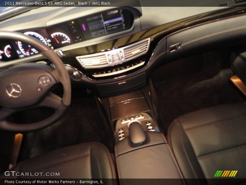 Black / AMG Black 2011 Mercedes-Benz S 63 AMG Sedan