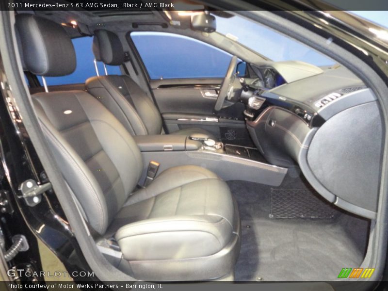 Black / AMG Black 2011 Mercedes-Benz S 63 AMG Sedan