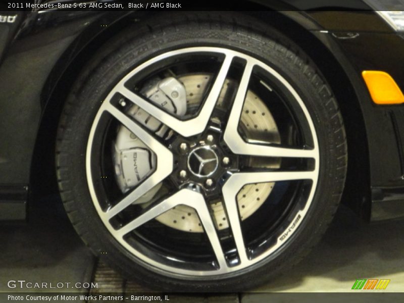 Black / AMG Black 2011 Mercedes-Benz S 63 AMG Sedan