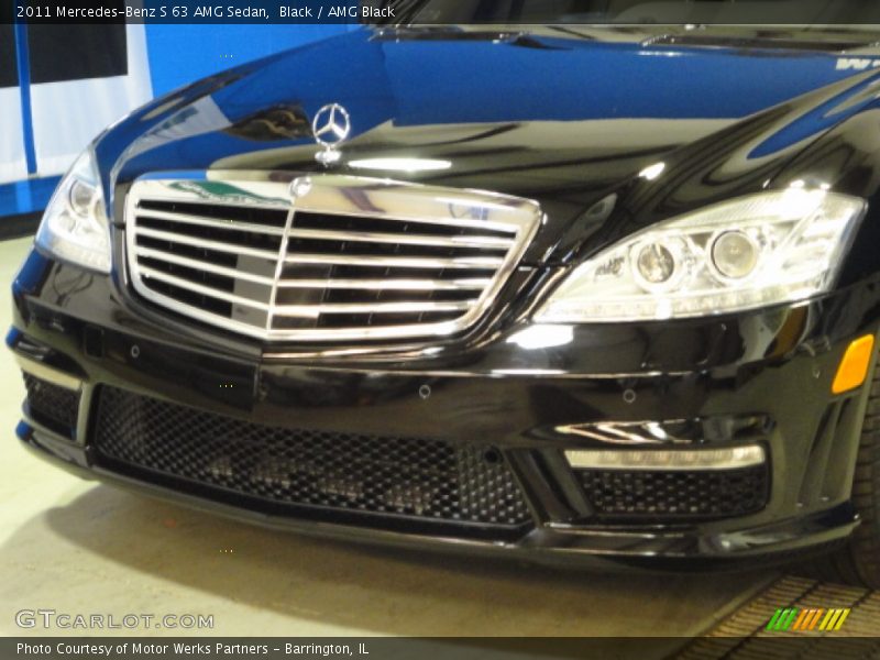 Black / AMG Black 2011 Mercedes-Benz S 63 AMG Sedan