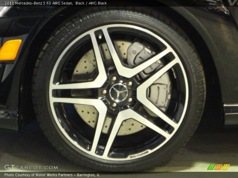 Black / AMG Black 2011 Mercedes-Benz S 63 AMG Sedan