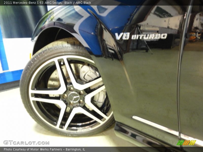 Black / AMG Black 2011 Mercedes-Benz S 63 AMG Sedan