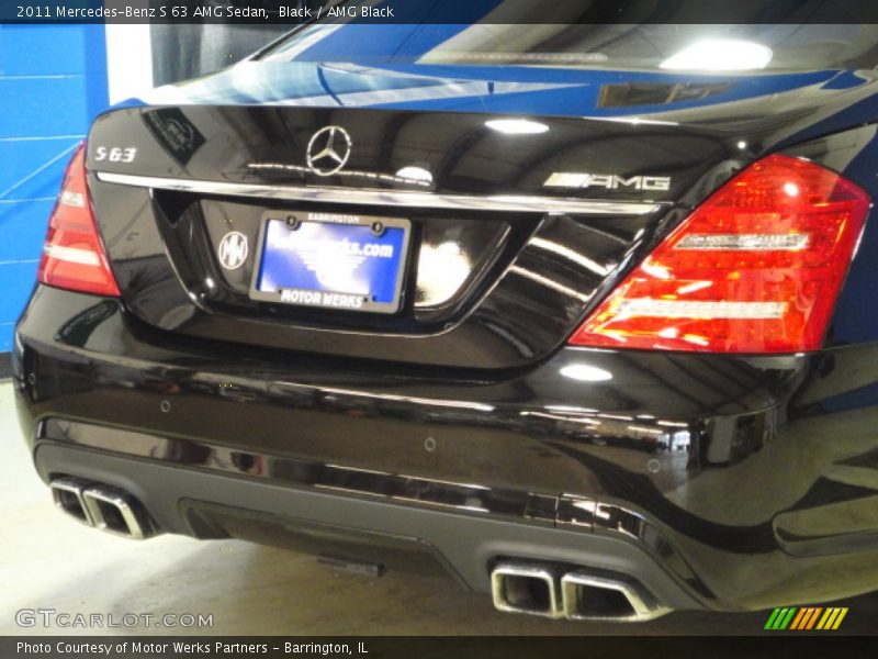 Black / AMG Black 2011 Mercedes-Benz S 63 AMG Sedan