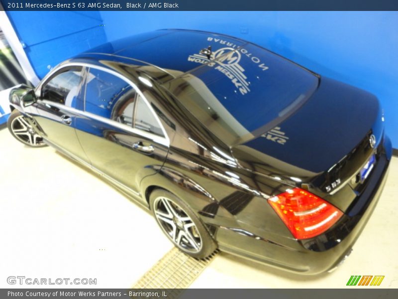 Black / AMG Black 2011 Mercedes-Benz S 63 AMG Sedan