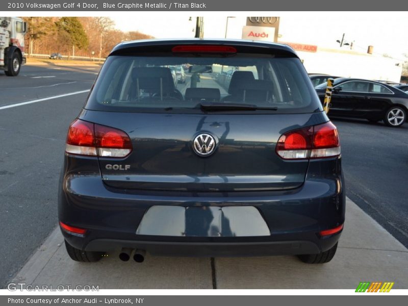 Blue Graphite Metallic / Titan Black 2010 Volkswagen Golf 4 Door