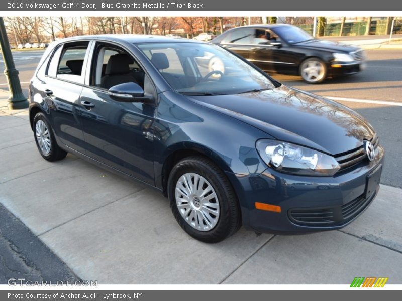 Front 3/4 View of 2010 Golf 4 Door