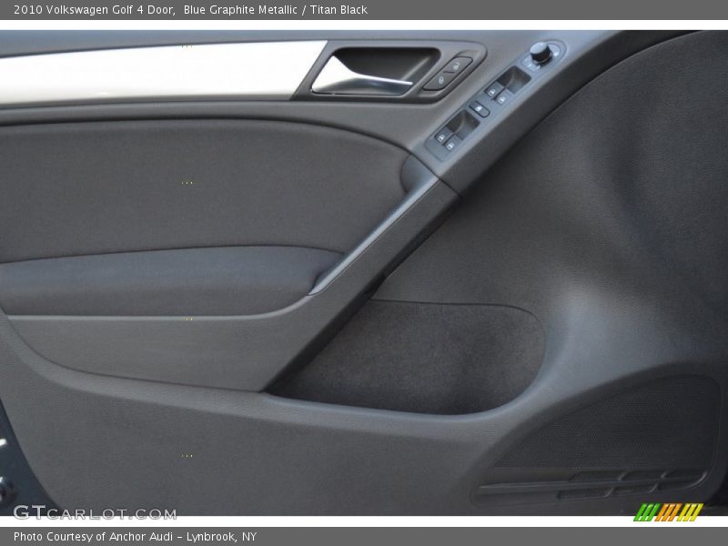 Blue Graphite Metallic / Titan Black 2010 Volkswagen Golf 4 Door