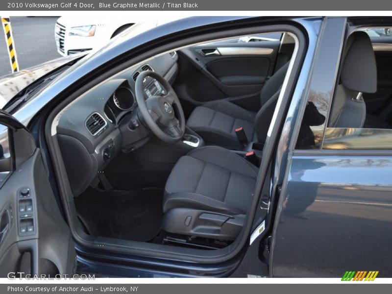  2010 Golf 4 Door Titan Black Interior
