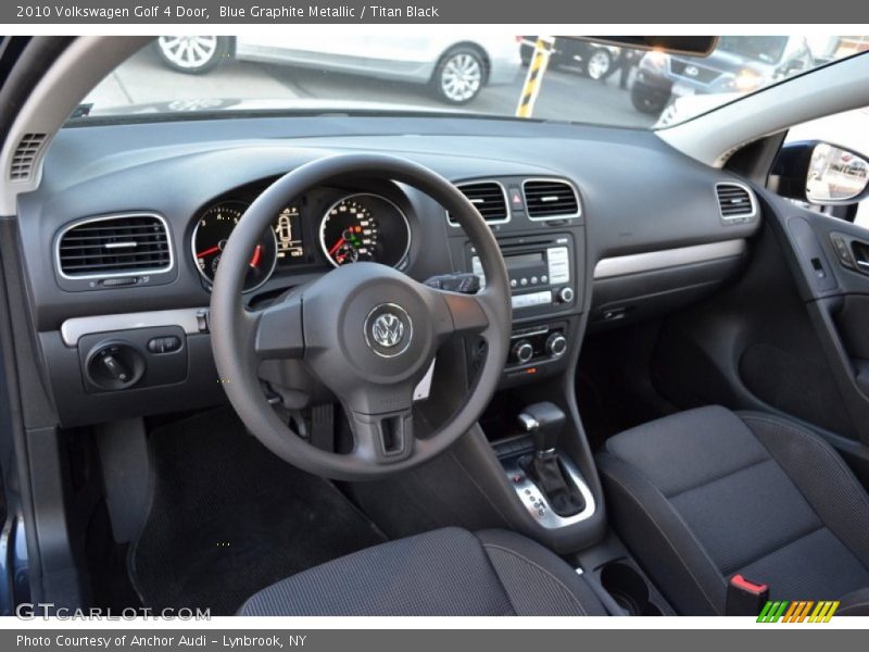 Dashboard of 2010 Golf 4 Door