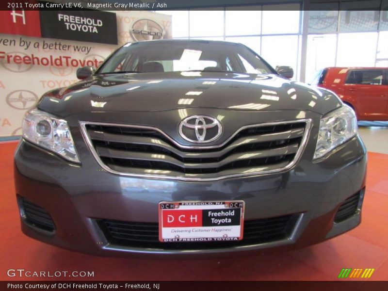 Magnetic Gray Metallic / Ash 2011 Toyota Camry LE V6