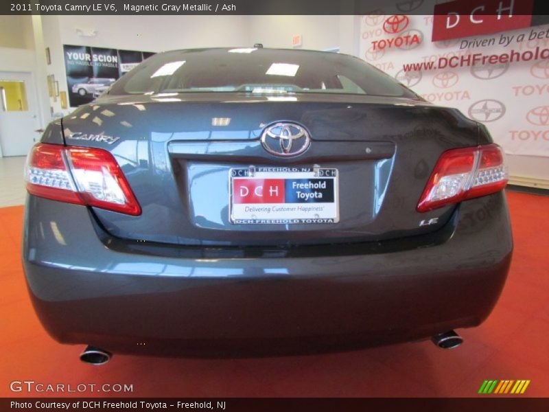 Magnetic Gray Metallic / Ash 2011 Toyota Camry LE V6