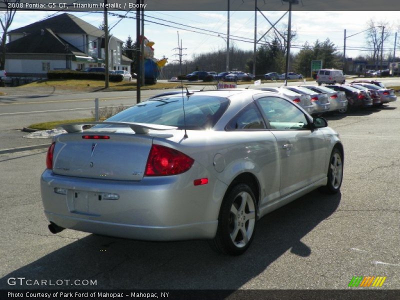 Titanium Metallic / Ebony 2008 Pontiac G5 GT