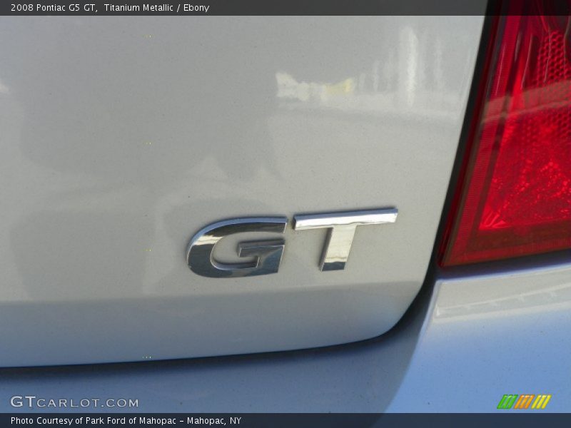 Titanium Metallic / Ebony 2008 Pontiac G5 GT