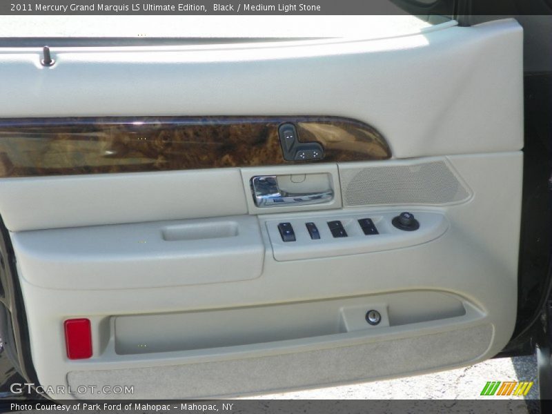 Black / Medium Light Stone 2011 Mercury Grand Marquis LS Ultimate Edition