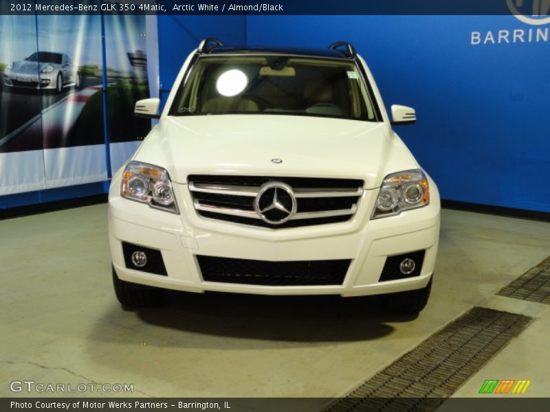 Arctic White / Almond/Black 2012 Mercedes-Benz GLK 350 4Matic