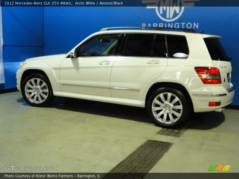 Arctic White / Almond/Black 2012 Mercedes-Benz GLK 350 4Matic