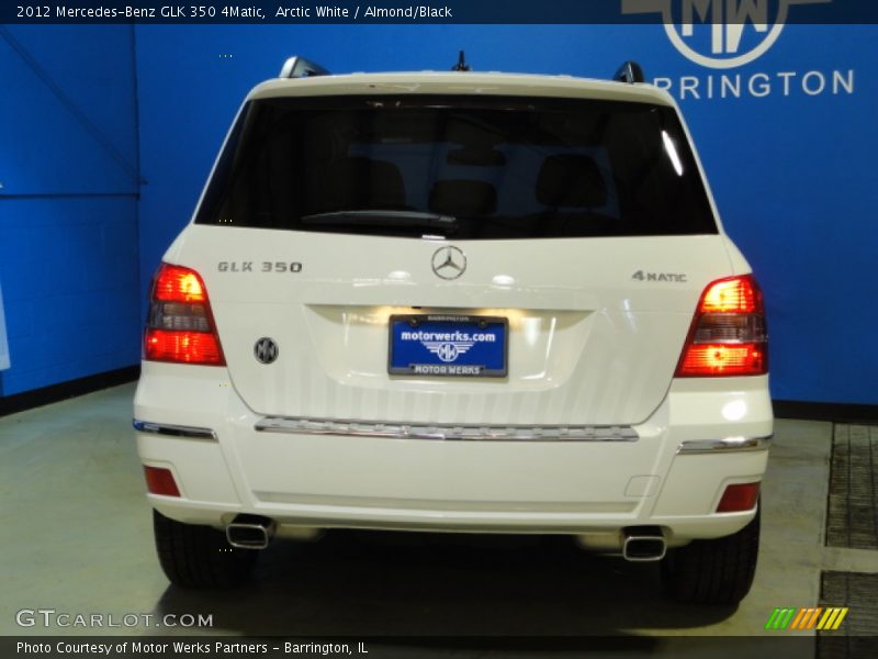 Arctic White / Almond/Black 2012 Mercedes-Benz GLK 350 4Matic