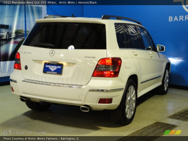 Arctic White / Almond/Black 2012 Mercedes-Benz GLK 350 4Matic