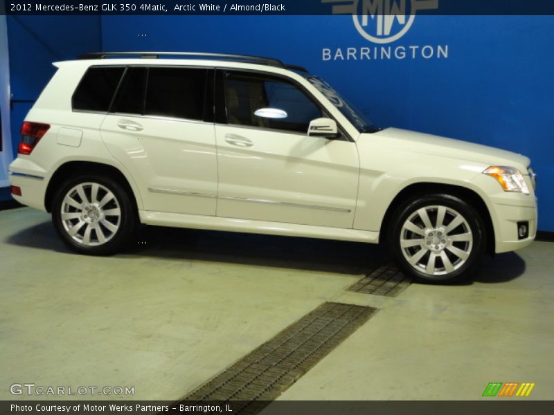 Arctic White / Almond/Black 2012 Mercedes-Benz GLK 350 4Matic
