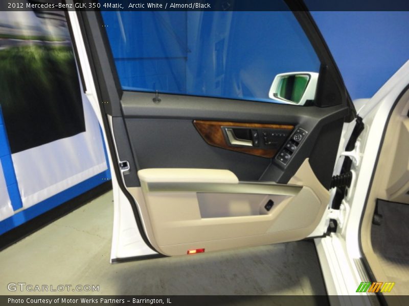 Arctic White / Almond/Black 2012 Mercedes-Benz GLK 350 4Matic