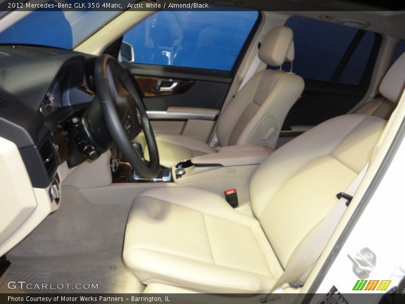 Arctic White / Almond/Black 2012 Mercedes-Benz GLK 350 4Matic