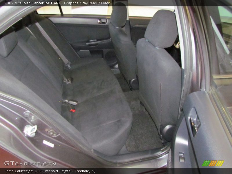 Graphite Gray Pearl / Black 2009 Mitsubishi Lancer RALLIART
