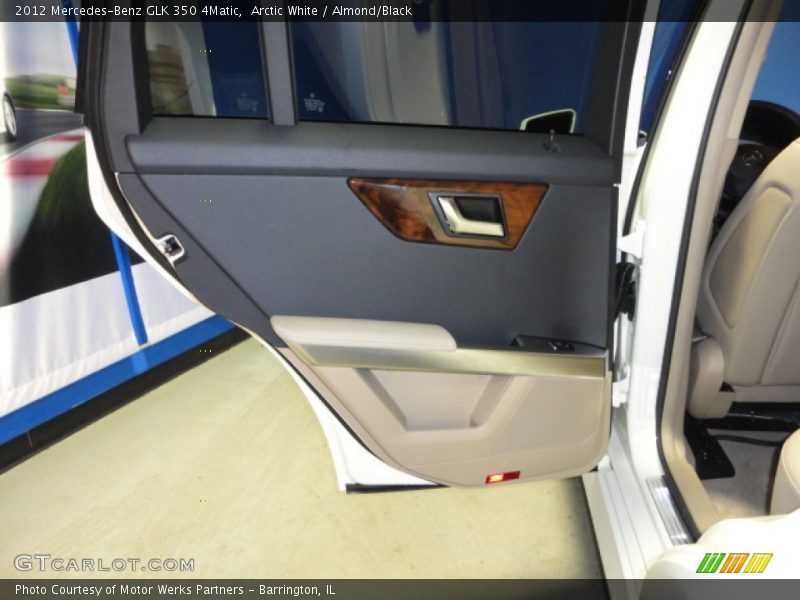 Arctic White / Almond/Black 2012 Mercedes-Benz GLK 350 4Matic
