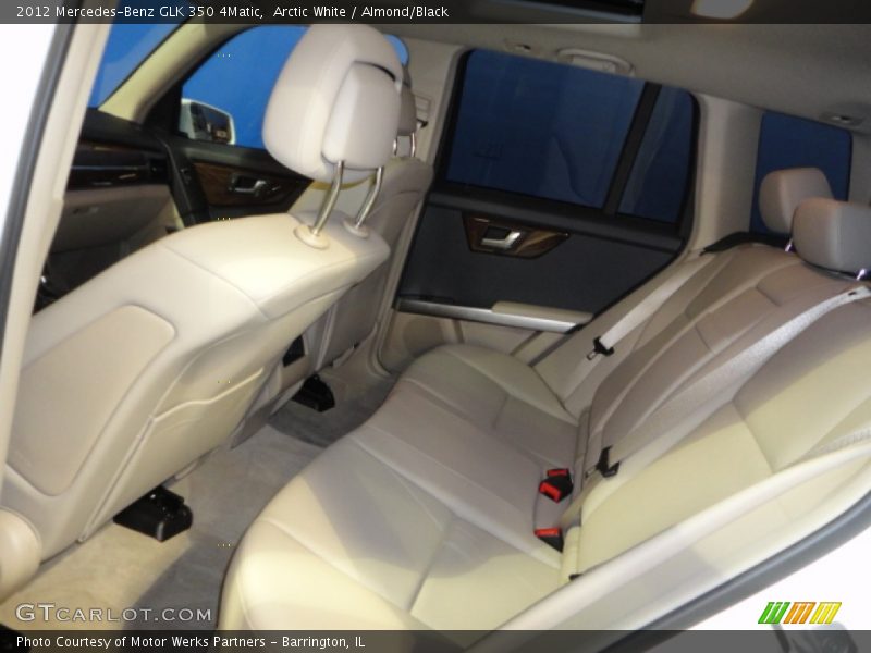 Arctic White / Almond/Black 2012 Mercedes-Benz GLK 350 4Matic