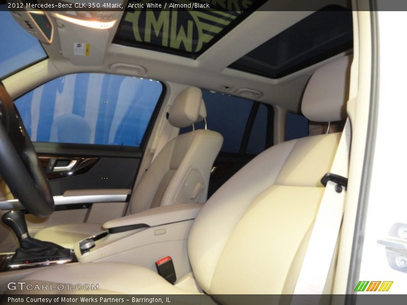 Arctic White / Almond/Black 2012 Mercedes-Benz GLK 350 4Matic