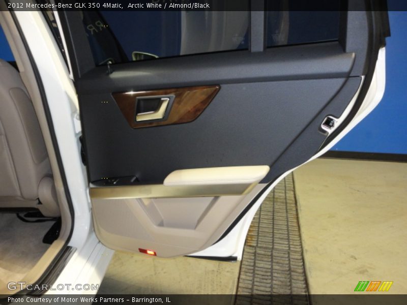 Arctic White / Almond/Black 2012 Mercedes-Benz GLK 350 4Matic