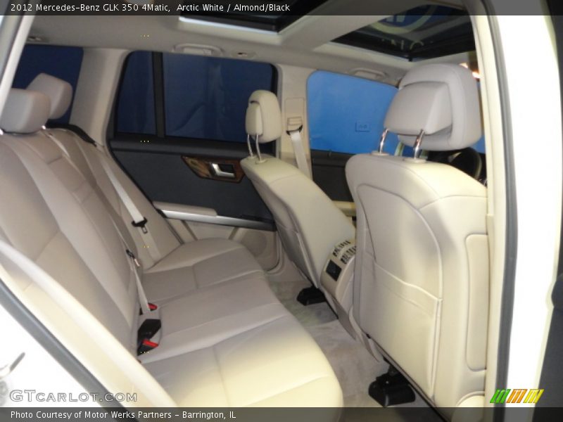 Arctic White / Almond/Black 2012 Mercedes-Benz GLK 350 4Matic