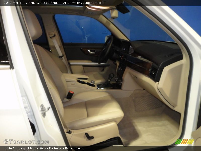 Arctic White / Almond/Black 2012 Mercedes-Benz GLK 350 4Matic