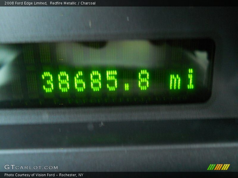 Redfire Metallic / Charcoal 2008 Ford Edge Limited