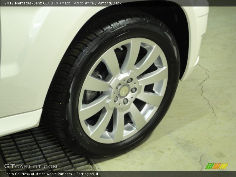 Arctic White / Almond/Black 2012 Mercedes-Benz GLK 350 4Matic
