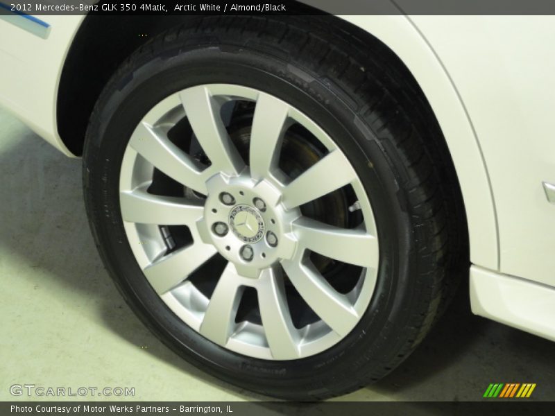 Arctic White / Almond/Black 2012 Mercedes-Benz GLK 350 4Matic