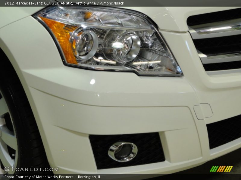 Arctic White / Almond/Black 2012 Mercedes-Benz GLK 350 4Matic